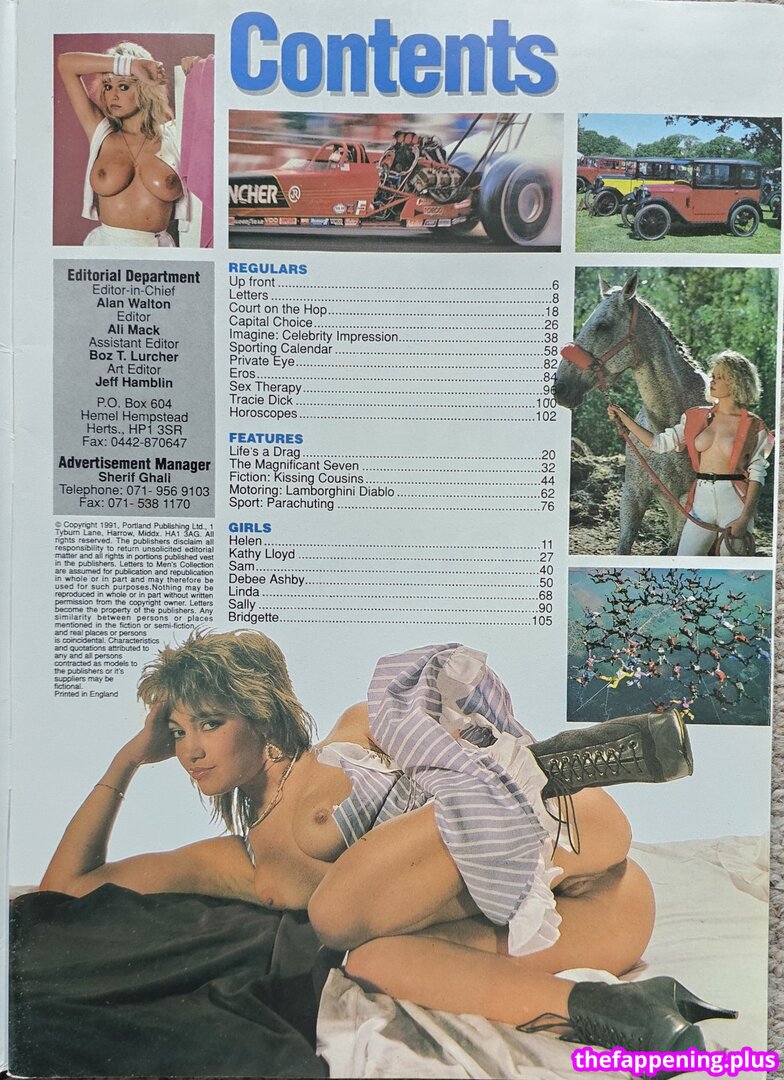 1980'S & Early 90'S Page 3 Girls / GlamourTeaJames / https: / mariawhittaker 누드 OnlyFans 사진 #504