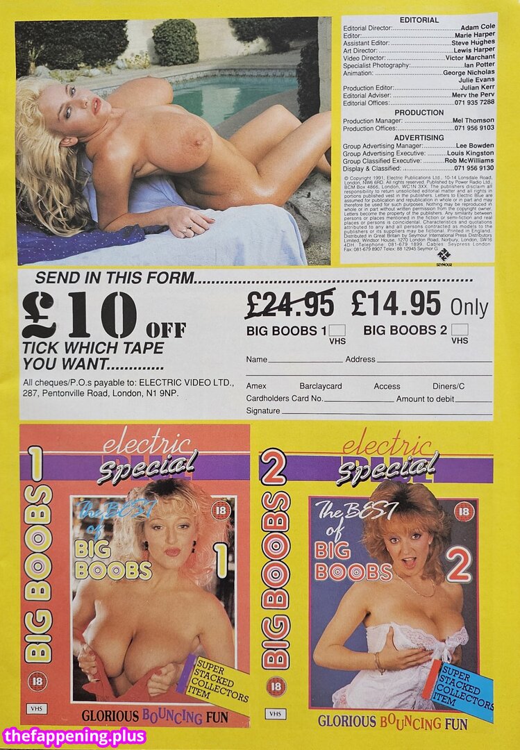 1980'S & Early 90'S Page 3 Girls / GlamourTeaJames / https: / mariawhittaker Meztelen OnlyFans Fotó #680