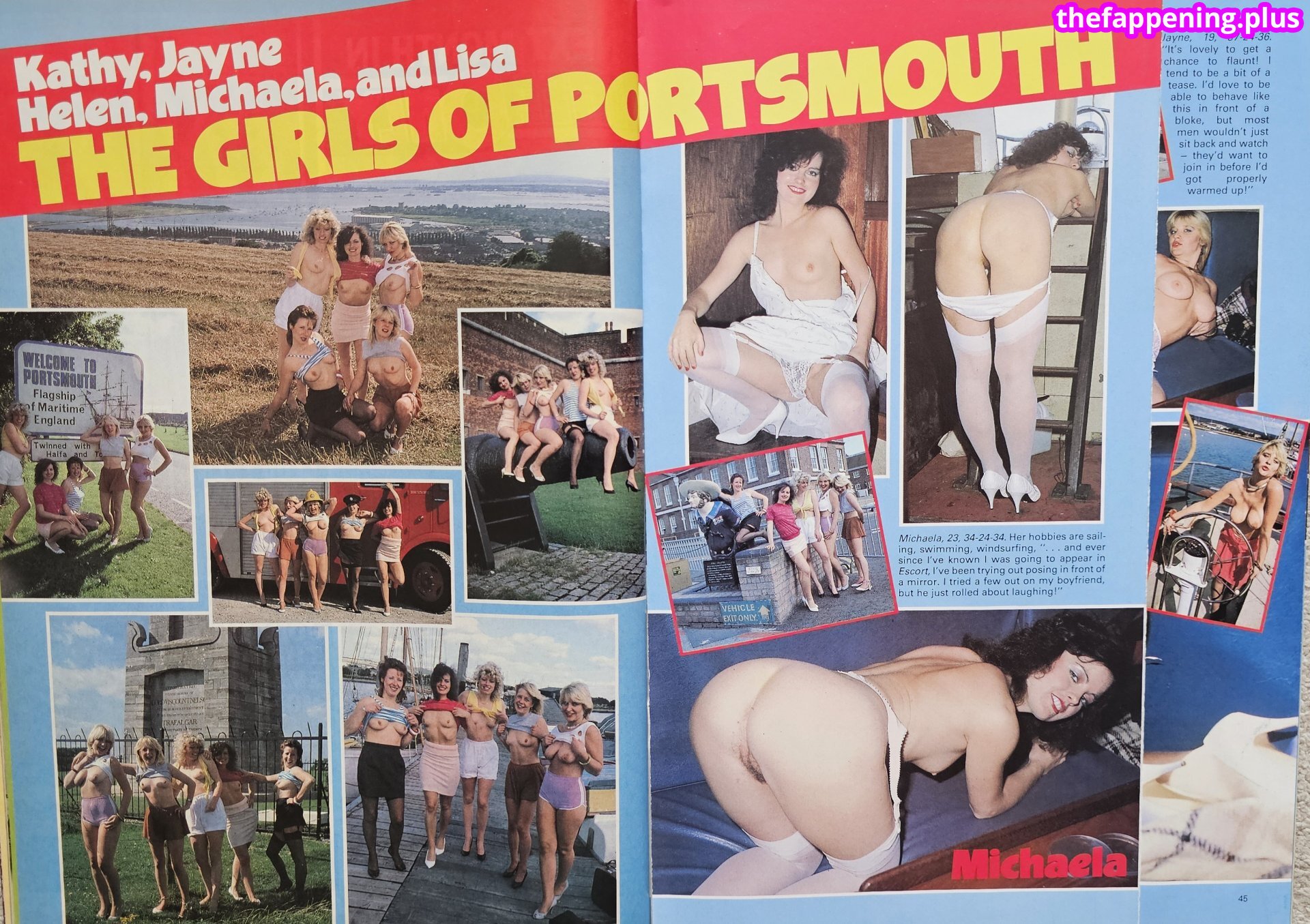 1980'S & Early 90'S Page 3 Girls / GlamourTeaJames / https: / mariawhittaker 누드 OnlyFans 사진 #869