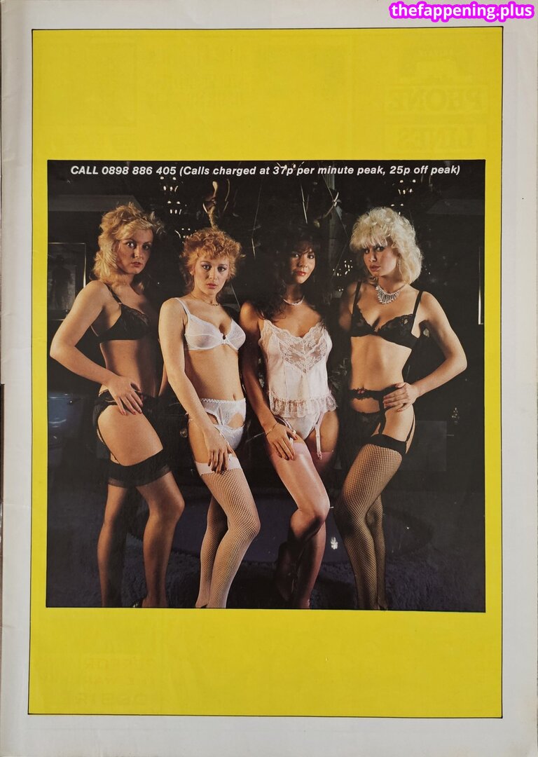 1980'S & Early 90'S Page 3 Girls / GlamourTeaJames / https: / mariawhittaker Φωτογραφία Γυμνών OnlyFans #1045
