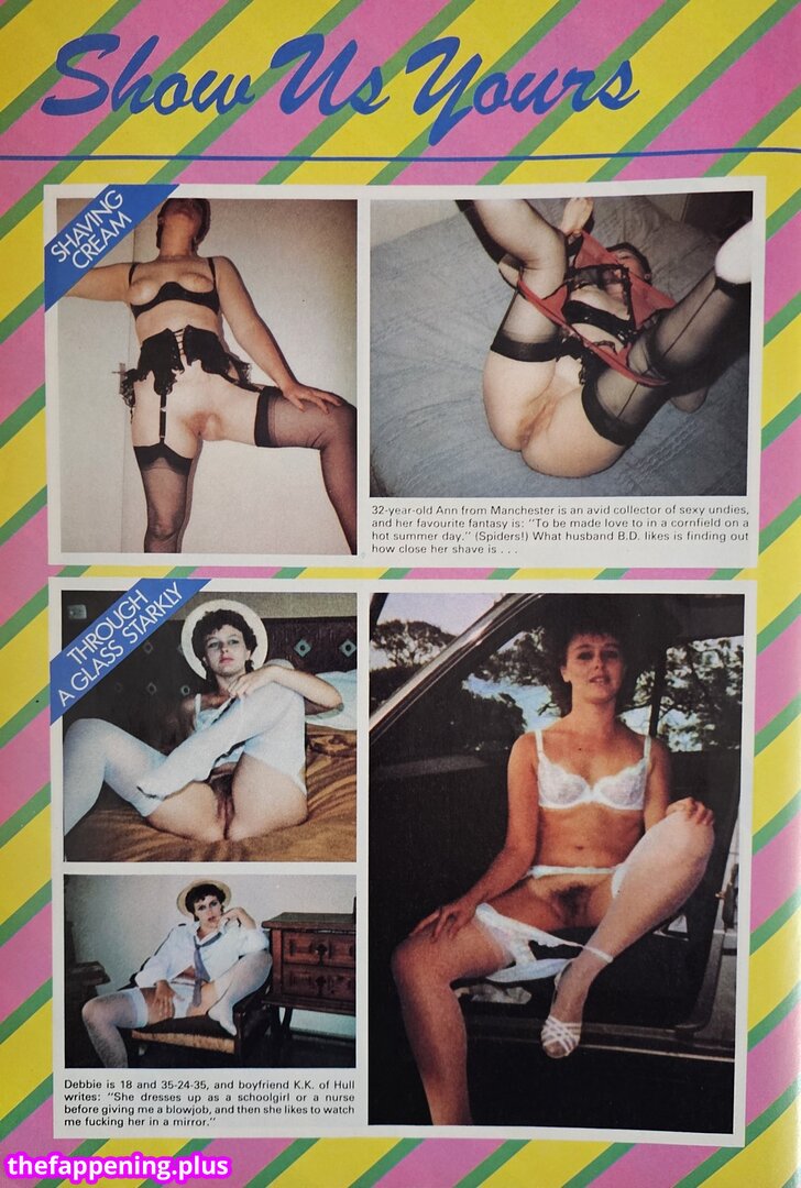 1980'S & Early 90'S Page 3 Girls / GlamourTeaJames / https: / mariawhittaker Fotografie OnlyFans Dezbrăcată #1152