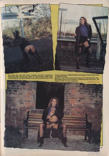 1980'S & Early 90'S Page 3 Girls