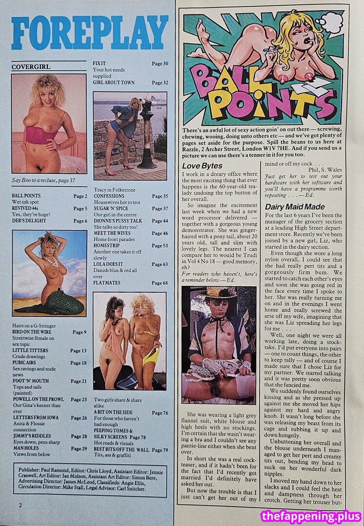 1980'S & Early 90'S Page 3 Girls / GlamourTeaJames / https: / mariawhittaker Φωτογραφία Γυμνών OnlyFans #1645