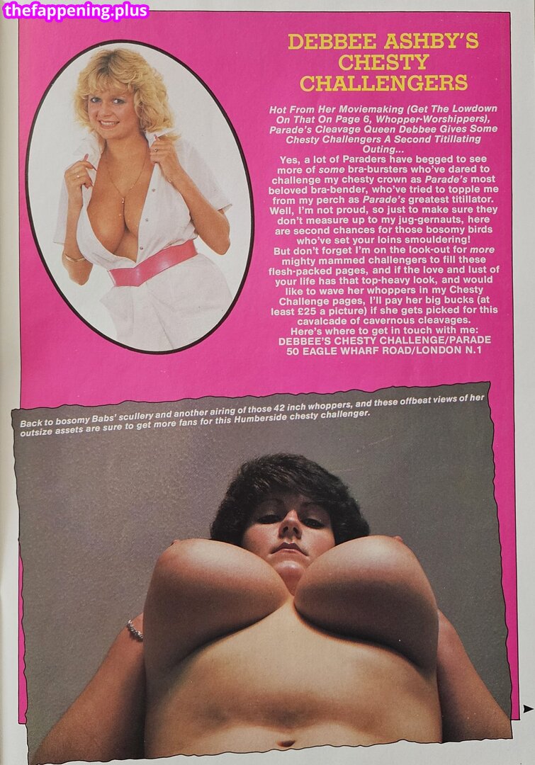 1980'S & Early 90'S Page 3 Girls / GlamourTeaJames / https: / mariawhittaker Çıplak OnlyFans Fotoğrafı #1847