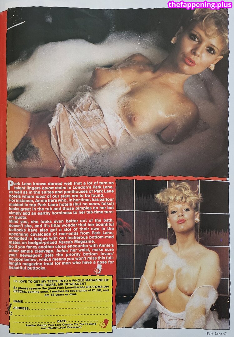 1980'S & Early 90'S Page 3 Girls / GlamourTeaJames / https: / mariawhittaker Fotografie OnlyFans Dezbrăcată #1981