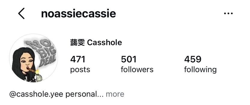 Casshole Yee